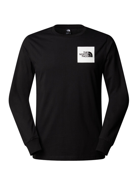 The North Face The North Face S dlouhým rukávem Fine NF0A8A6P Černá Regular Fit