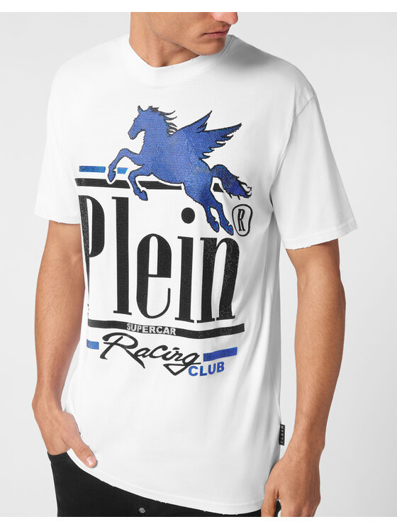 PHILIPP PLEIN PHILIPP PLEIN T-Shirt 21087 Biały Regular Fit