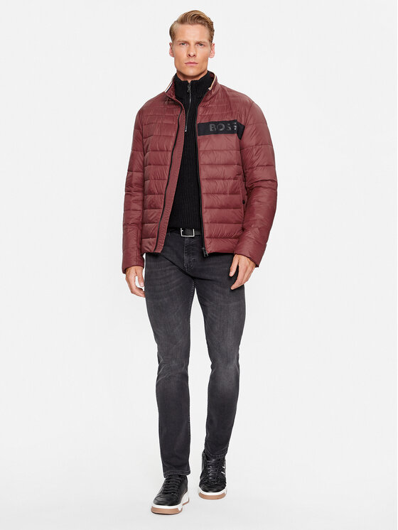 BOSS BOSS Kurtka przejściowa Darolus 50464308 Czerwony Regular Fit
