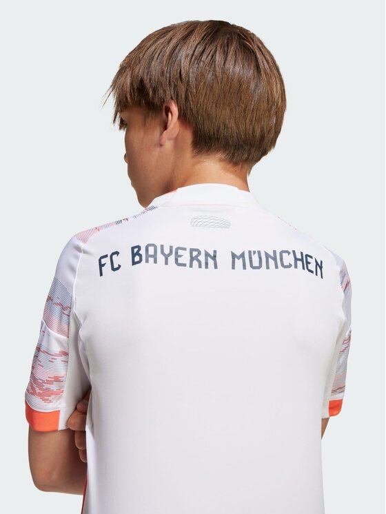 adidas adidas Koszulka techniczna FC Bayern 25/26 Away Jersey Biały Regular Fit