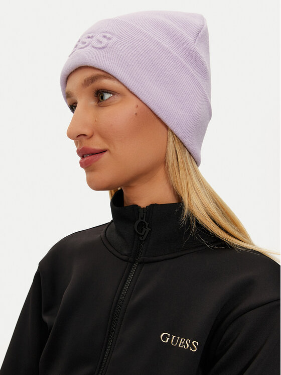Guess Guess Mütze AW5179 POL01 Violett