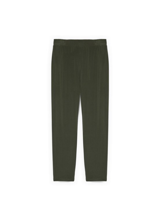 Fiorella Rubino Fiorella Rubino Pantaloni di tessuto P824L002350N035 Verde Regular Fit