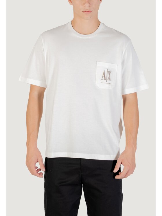 Armani Exchange Armani Exchange T-Shirt XM000366 AF12308 Biały Shirt Fit