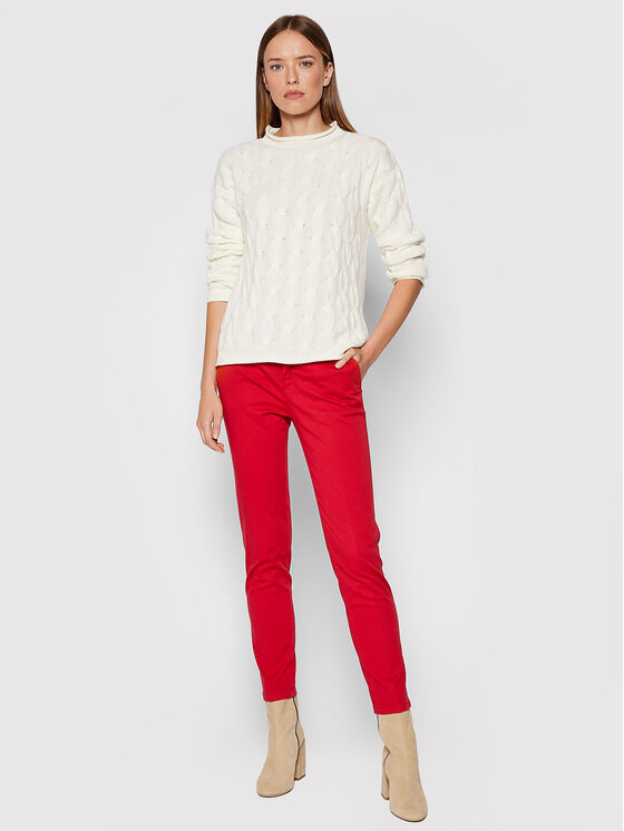 United Colors Of Benetton United Colors Of Benetton Maglione 1335D2467 Bianco Regular Fit