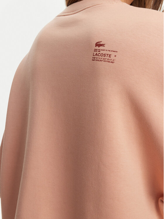 Lacoste Lacoste Majica dugih rukava SF5614 Narančasta Oversize