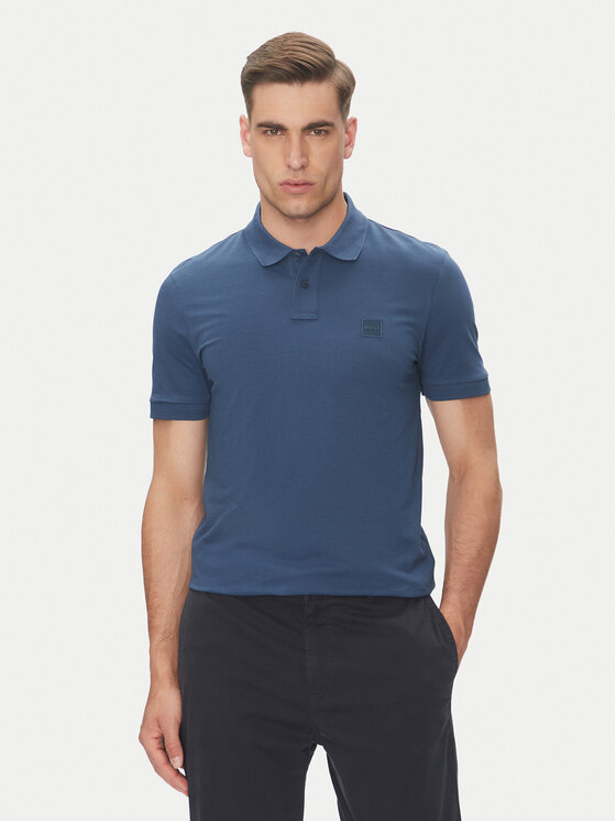 BOSS BOSS Polokošile Passenger 50507803 Modrá Slim Fit