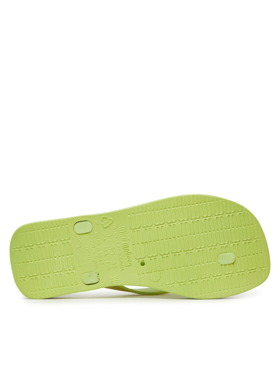 Melissa Melissa Japonki Mini Melissa Sun Long Beach II Inf 36100 Zielony