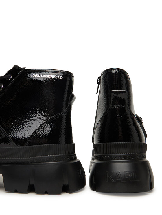 KARL LAGERFELD KARL LAGERFELD Bakancs KL43535 Fekete