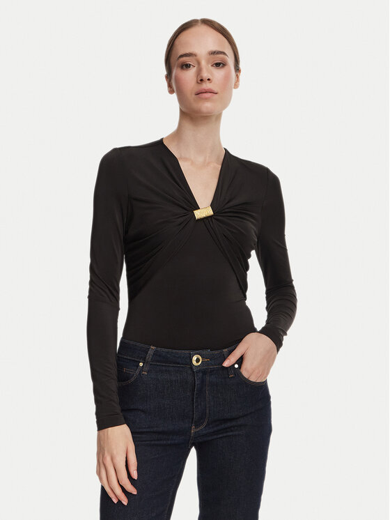 Marciano Guess Bluză G6YP05 K5118 Negru Regular Fit