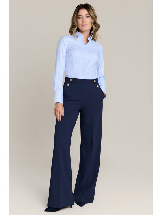 Lancerto Lancerto Koszula Asmara Slim KO073226000027 Niebieski Slim Fit