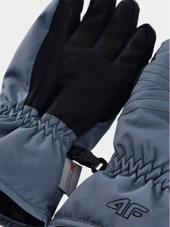4F 4F Guanti da sci 4FWAW24AFGLF145-32S Blu scuro