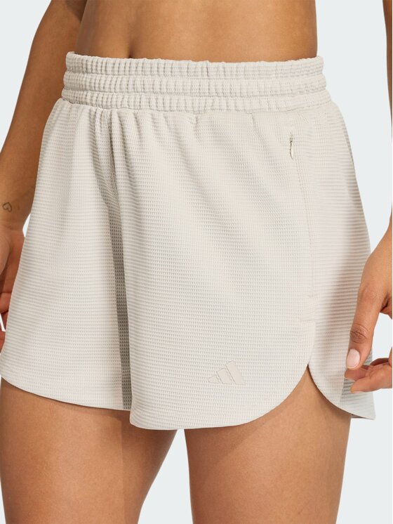 adidas adidas Szorty sportowe 158845 Beżowy Loose Fit