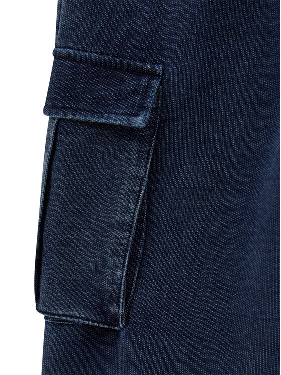 Guess Guess Džogeri L5YQ14 KCYC0 Tumši zils Regular Fit
