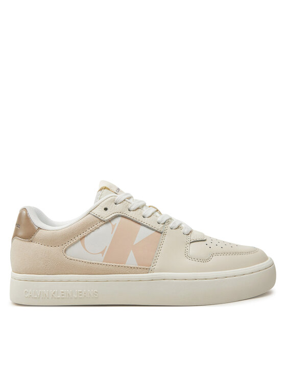 Calvin Klein Jeans Sneakersy Classic Cupsole Low Nbs YW0YW01520 Biela