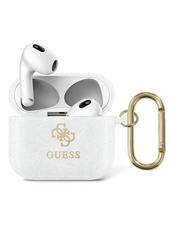 Guess Guess Etui na słuchawki AirPods 3 Biały