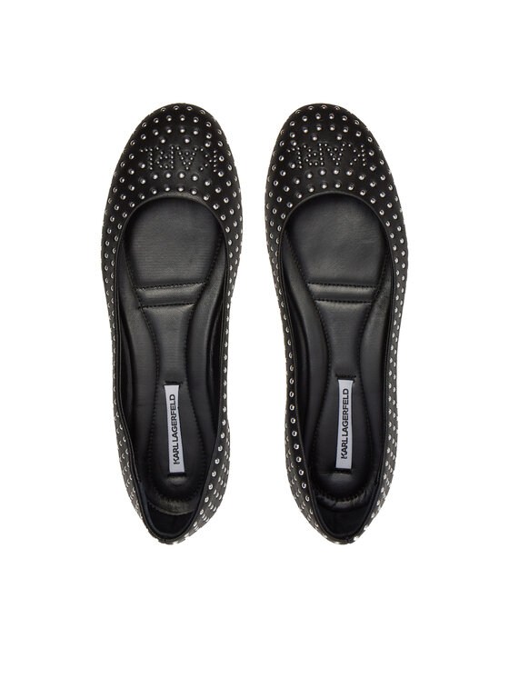 KARL LAGERFELD KARL LAGERFELD Baleriinad Karo KL40123 Must