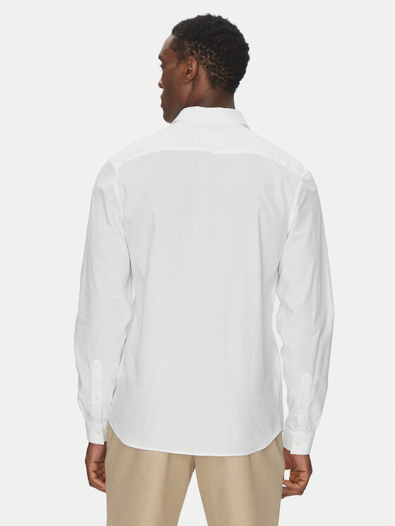 Lacoste Lacoste Košeľa CH5620 Biela Slim Fit