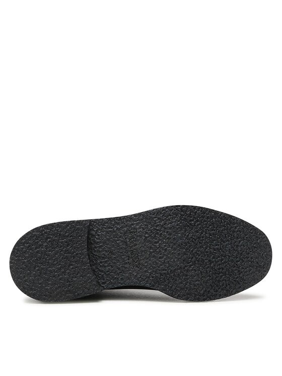 Pollini Pollini Kotníková obuv s elastickým prvkem SA21043G1FTC0000 Černá
