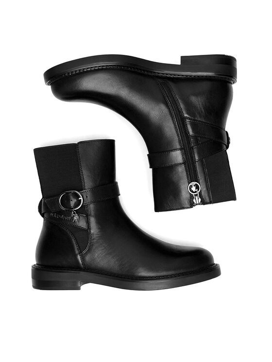 U.S. Polo Assn. U.S. Polo Assn. Členková obuv ZOFIA001W/DLE1 Čierna