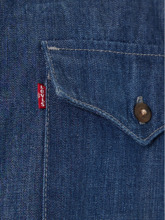 Levi's® Levi's® džinsiniai marškiniai Western A1919-0061 Tamsiai mėlyna Relaxed Fit