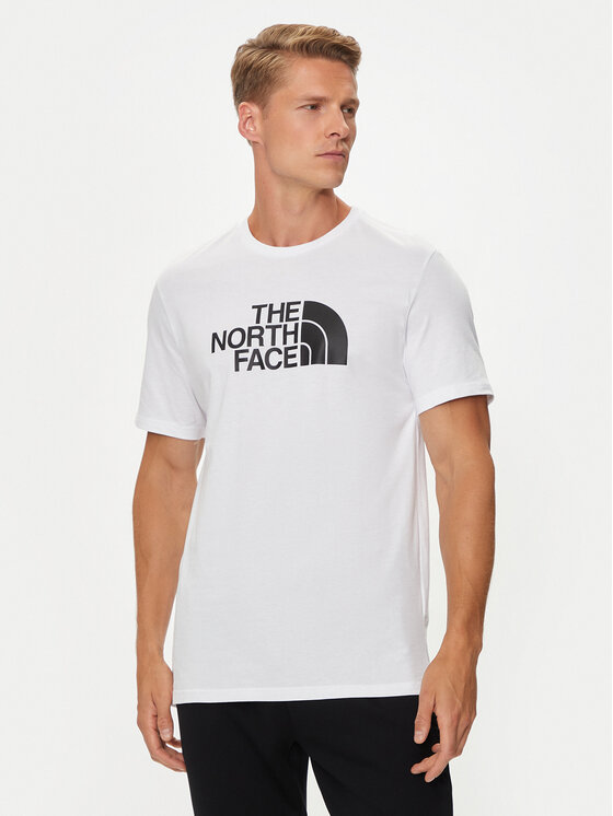 The North Face T-shirt Easy NF0A2TX3 Bijela Regular Fit