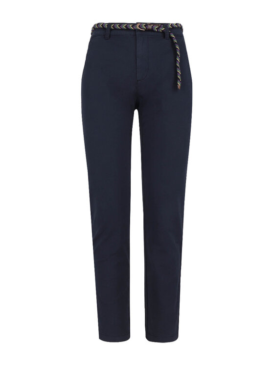 Volcano Volcano Chinosy L07077-W24 Niebieski Regular Fit