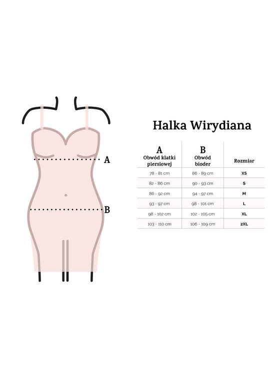 DKaren Lingerie DKaren Lingerie Halka Wirydiana Biały Classic Fit