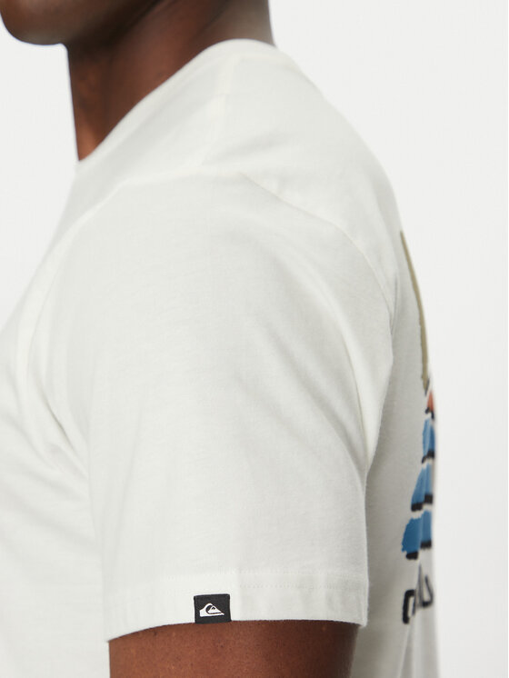 Quiksilver Quiksilver T-särk EQYZT08038 Ekrüüvärv Regular Fit