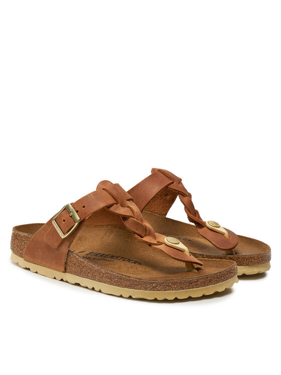 Birkenstock Birkenstock В'єтнамки Gizeh Braided 1021336 Коричневий