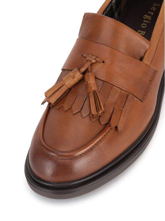 Sergio Bardi Sergio Bardi Loafersy WI34-GALA-01SB Brązowy