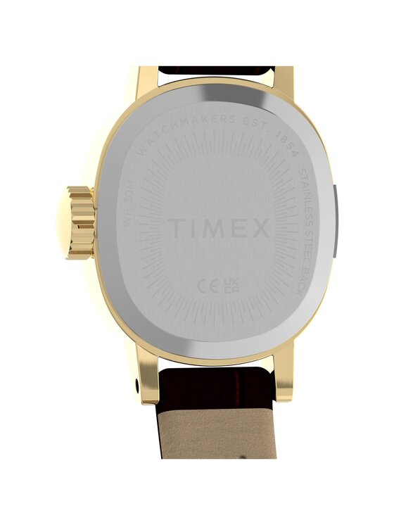 Timex Timex Zegarek TW2Y87700 Brązowy