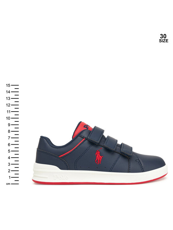 Polo Ralph Lauren Polo Ralph Lauren Sneakersy Heritage Court IV Ez RL03424411 Granatowy