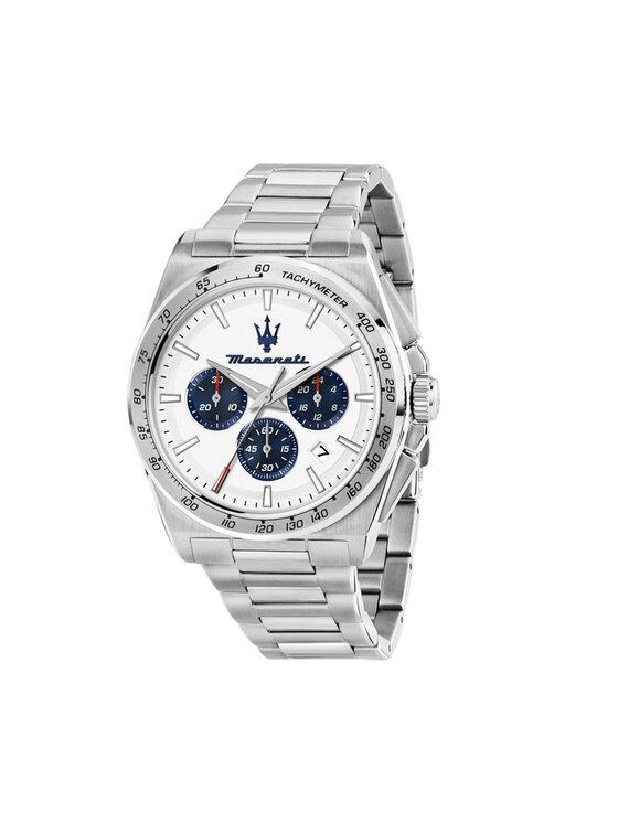 Maserati Maserati Hodinky Velocitá Chrono R8873652007 Stříbrná