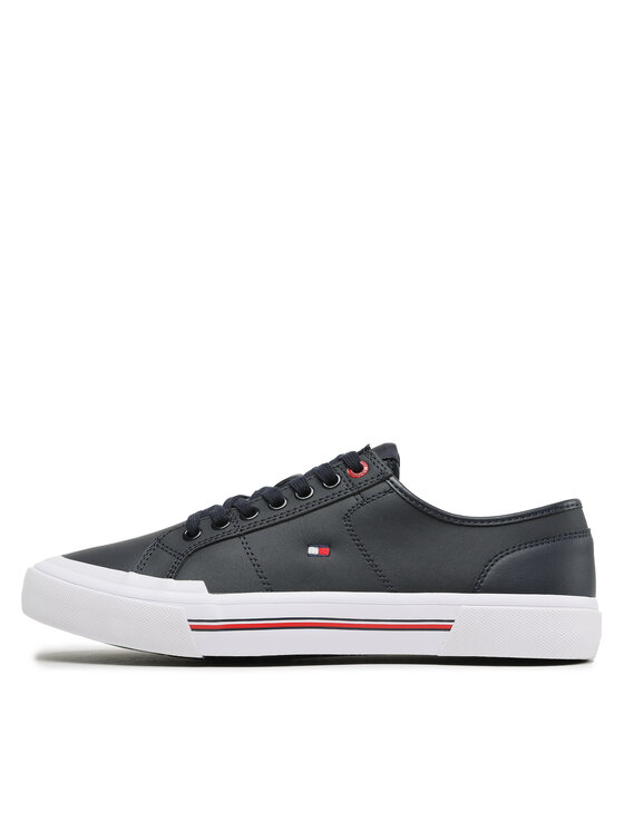 Tennis tommy hilfiger online femme bleu marine