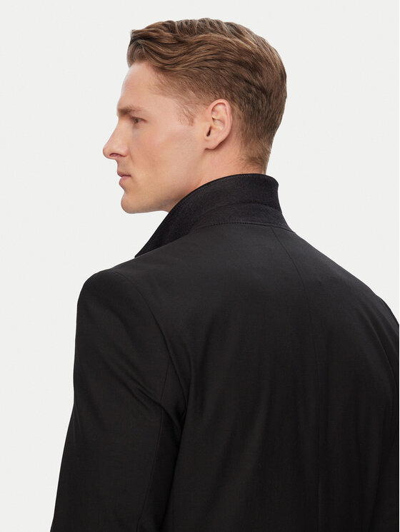 HUGO HUGO Obleka Arti/Hesten242V1X 50547341 Črna Extra Slim Fit