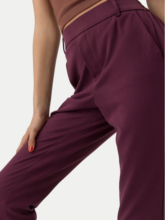 Vero Moda Vero Moda Chino hlače Maya 10225280 Vijolična Regular Fit