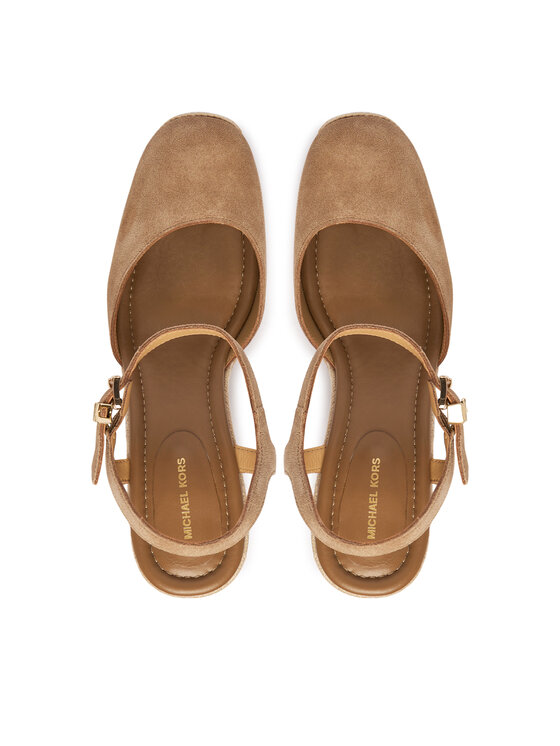 MICHAEL Michael Kors MICHAEL Michael Kors Espadrilky Kenzie 40R6KZMS2S Béžová