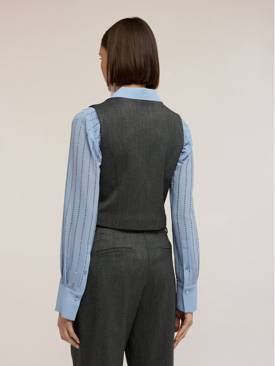 Motivi Motivi Giacca di transizione L010Q000072N0V3 Grigio Slim Fit