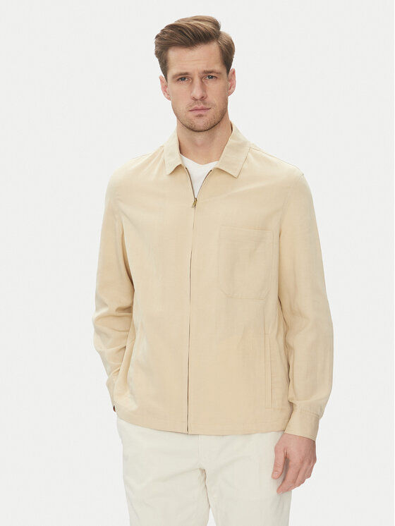 Męska Kurtka przejściowa Marciano Guess, Rozmiar S, Beżowa, 5GHL21 2310Z