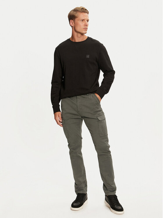 Napapijri Napapijri Pantaloni di tessuto Yasuni NP0A4H1G Verde Regular Fit