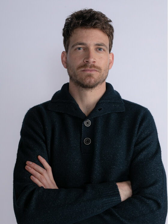 Petrol Industries Petrol Industries Светр M-3030-KWC217 Cиній Regular Fit