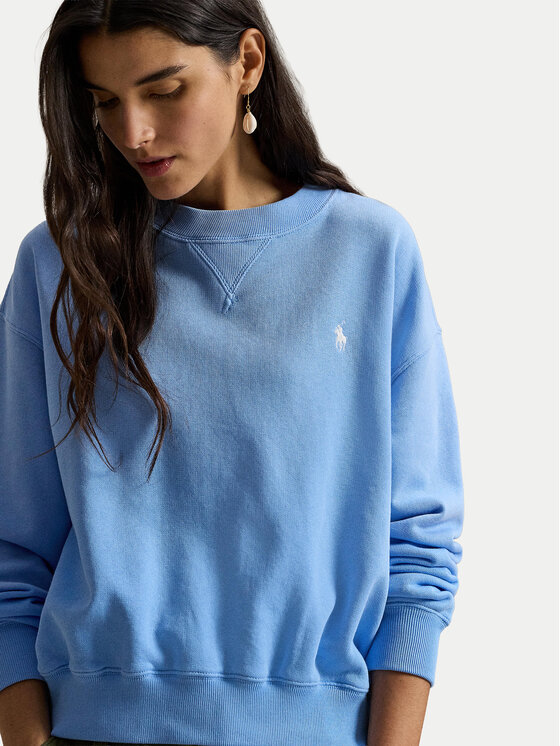 Polo Ralph Lauren Polo Ralph Lauren Mikina 211971690500 Modrá Relaxed Fit