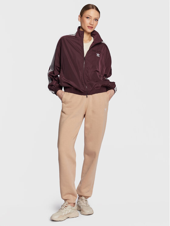 Felpa adicolor Classics HM2154 Bordeaux Loose Fit