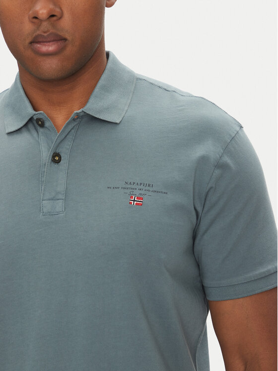 Napapijri Napapijri Polo Elbas NP0A4GB4 Plava Regular Fit