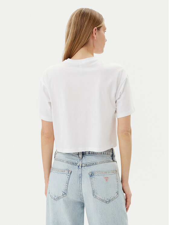 ONLY ONLY Póló Mickey Minnie 15348126 Fehér Regular Fit