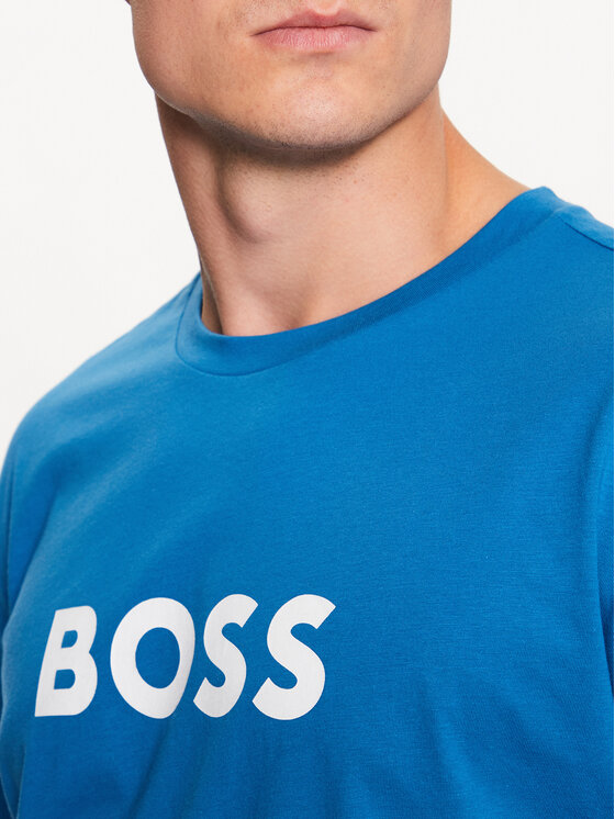 BOSS Boss T-shirt 50491706 Blu Regular Fit