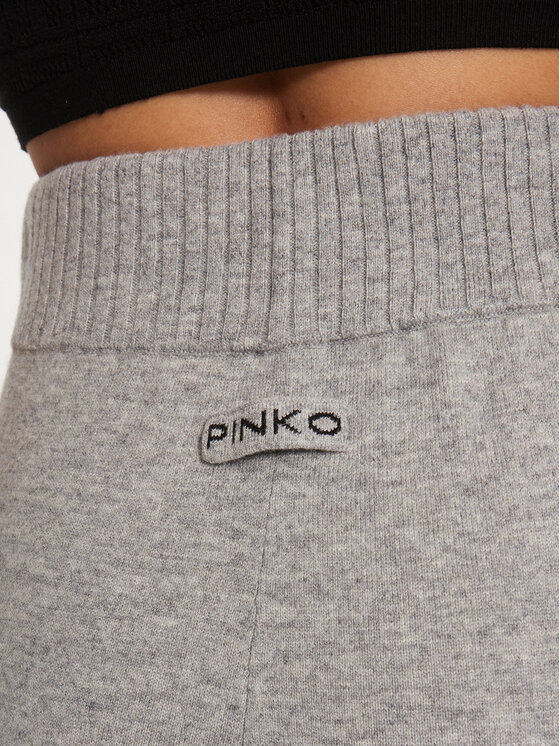 PINKO PINKO Hlače 104316 A271 Siva Regular Fit
