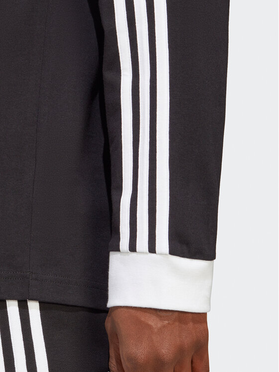 adidas adidas Longsleeve Adicolor Classics 3-Stripes Long-Sleeve Top IA4877 Czarny Slim Fit