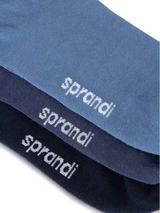 Sprandi Sprandi Set di 3 paia di calzini corti unisex 0UB-004-AW24 (3-PACK) Blu
