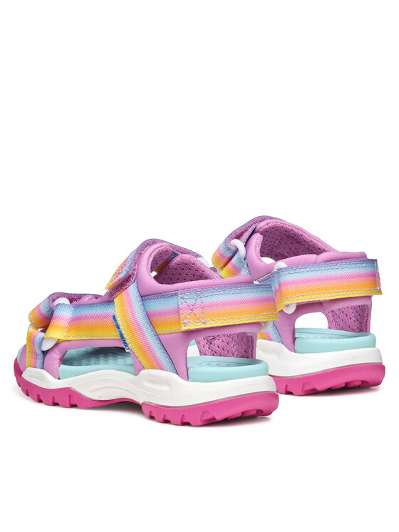 Geox Geox Sandały Jr Borealis J550WA 015AN C8F0G M Różowy